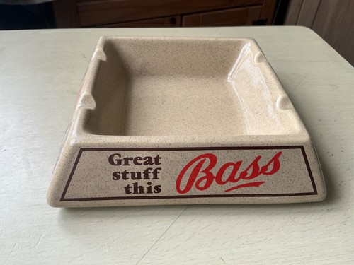 Bass ceramic ashtray bar - bass,