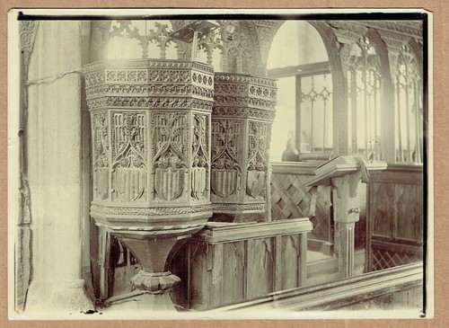 Pulpit chivelstone church - chivelstone,