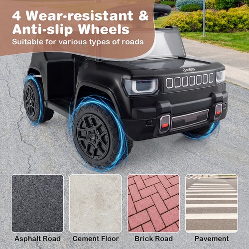 Jeep electric vehicle - with, led