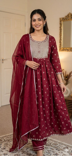 Women red embroidered - women’s,