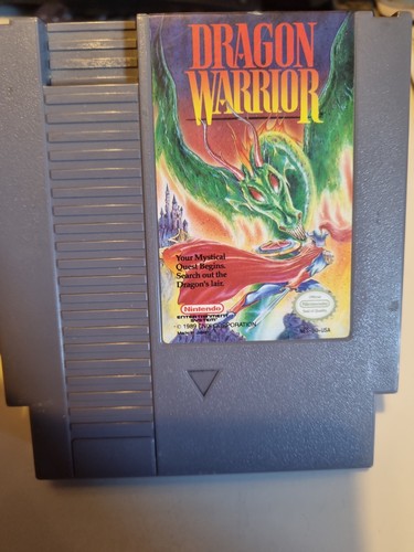Dragon warrior nintendo nes - warrior,