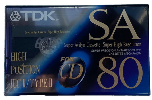 Tdk sa80 audio - tdk,
