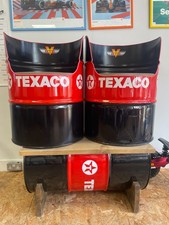 Texaco Oil Drum Table and