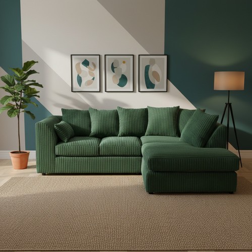 Corner jumbo cord seater - cord,