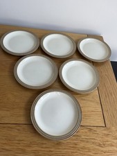 6 x Denby CAMELOT Side Bread
