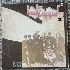 Led Zeppelin II A2/B2 1st Press Vinyl LP Record Album 588198 Plum/Red VG VG A /B