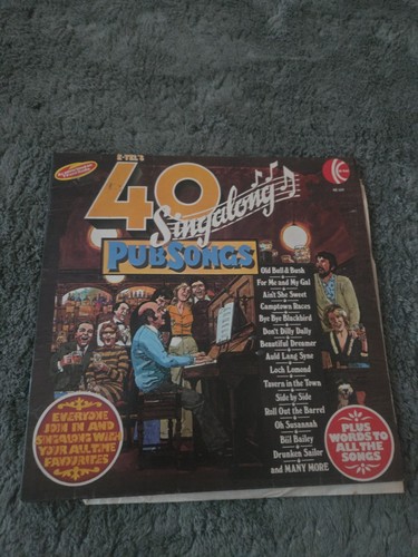 Singalong pub songs lp - 40,