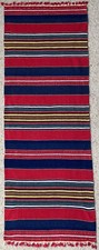 Vintage hand woven tapestry - vintage,