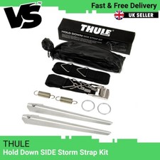 THULE AWNING STORM HOLD DOWN SIDE STRAPS CANOPY SECURING HOOKS PAIR
