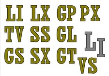 2 colour Lambretta legshield