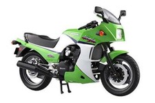 AOSHIMA 1:12 Diecast Model Kawasaki Ninja GPZ900R Lime green from Japan 3472