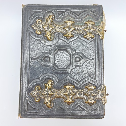 Victorian photo album embossed - victorian,