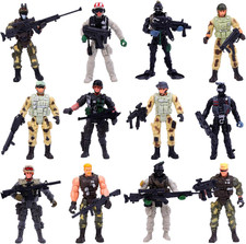 12 Pieces Army Toy Soldiers