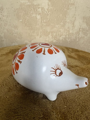 Arthur wood ceramic hedgehog - wood,