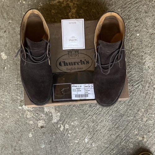 Church ryder brown suede - church's,