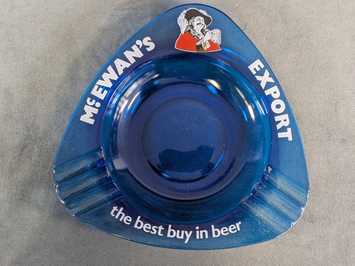 Mcewan export blue glass - mcewan's,
