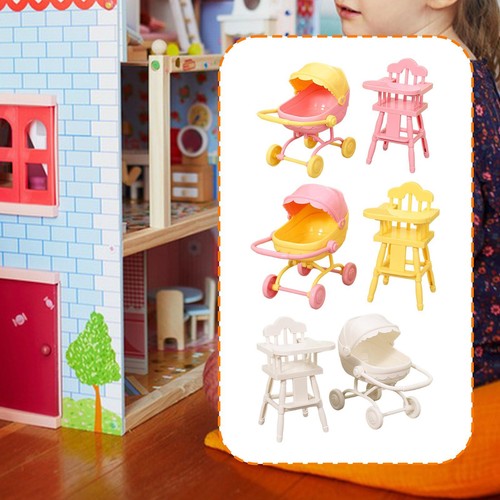 Miniature highchair and - 1:12,