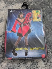 Womens Gothic Geisha Costume