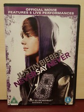 Justin Bieber Never Say Never - Region 2 DVD (J85)