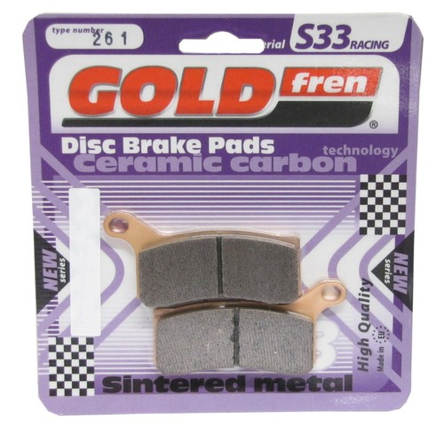 Goldfren s33 brake pads - goldfren,