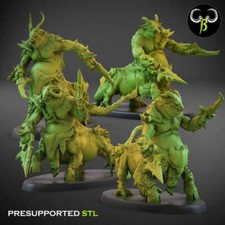Beastmen dragon ogres Set A