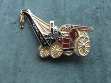 Traction Engine Badge Steam Crane Burrell ? Tractor industrial haulage