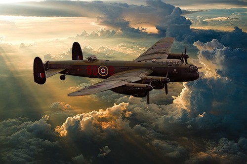 Bbmf avro lancaster - avro,