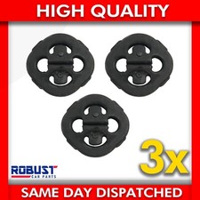 3X EXHAUST RUBBER FOR