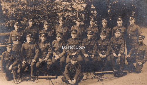 Ww1 british soldiers rppc - british,