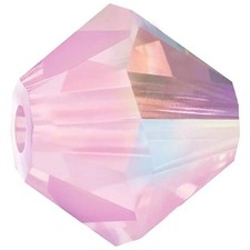 Preciosa Beads Bicone Pink