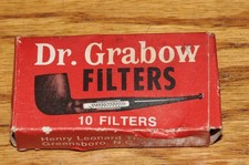 Dr. Grabow Pipe Filters - 7 Filters Tobacciana Pipes Fits All Filter Pipes******