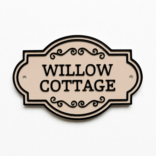 Personalised text sign custom - sign,