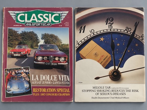 Classic sports car magazine - car,