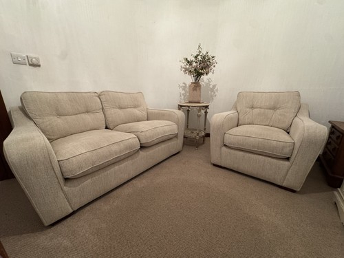 Lovely oatmeal two - oatmeal, sofa