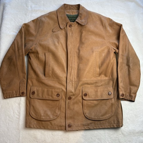 Vtg orvis leather - vtg, camel