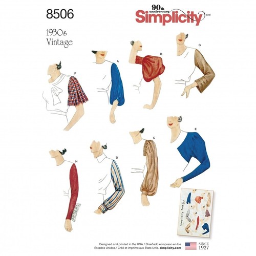 Simplicity sewing pattern 8506 - sewing,