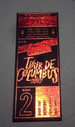 Twenty one pilots tour - one,