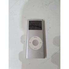 Apple iPod Nano 2nd Gen A1199 Silver 1.5" LCD 2GB MP3 Media Player - For Parts