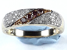 9ct Yellow Gold Ring with 4