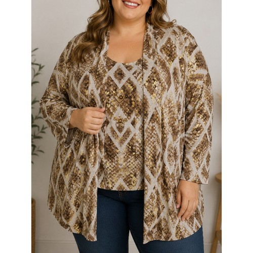 Alfred dunner brown and - brown, cream