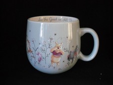 Tesco Disney Winnie The Pooh Mug Cup Pale Green Eeyore Piglet