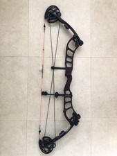 PRIME X1 36 Centergy LH Compound Bow,Malbec Satin 28" draw, 50-60lbs,NEW strings