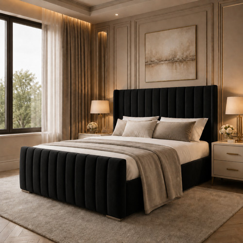 Ottoman storage bed panel - ottoman,