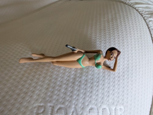 Damaged and glued lara - glued, croft