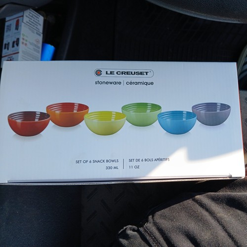 Creuset rainbow snack bowls - rainbow,