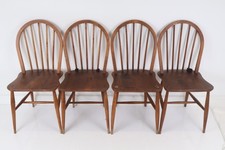 Set of 4 Vintage Ercol Model 391 All-Purpose Chairs