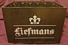 LIEFMANS BREWERY ~ BLACK BEER CRATE ~ BELGIUM ~ HOLDS 20 BOTTLES