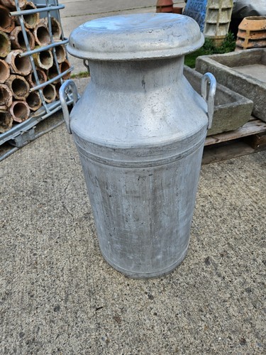 Vintage milk churn gallon - milk, 10