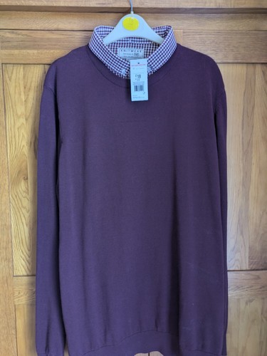 Tesco plum cotton - tesco, mens