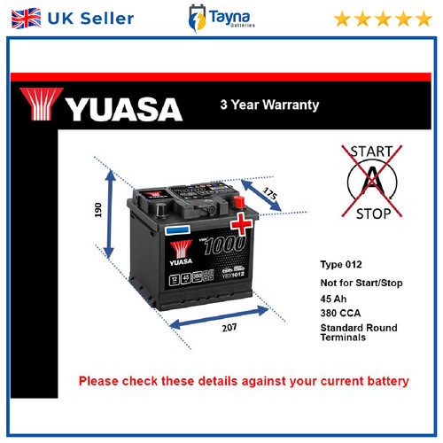 Battery fits vauxhall adam - battery,